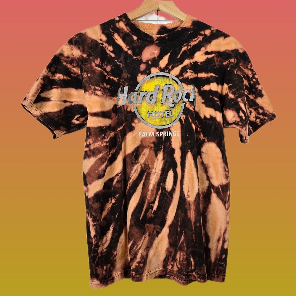 Hard Rock Hotel Palm Springs Tie-dyed T shirt